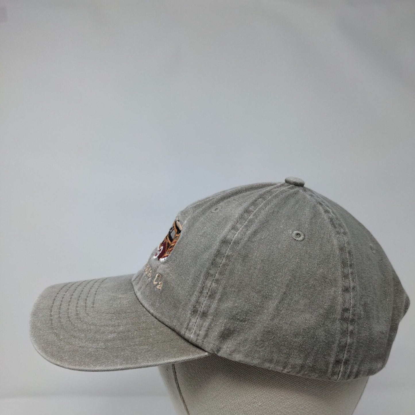 Santa Barbara CA Car Strapback Hat Tan One Size Embroidered Fahrenheit