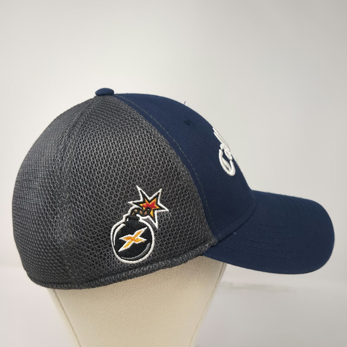 Callaway Baseball Cap Blue XL X2 Hot Odyssey Tour Authentic Mesh Fitted Hat