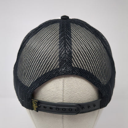 Bad Hair Day Snapback Trucker Hat Black OS Adjustable Mesh Back Crown Supply
