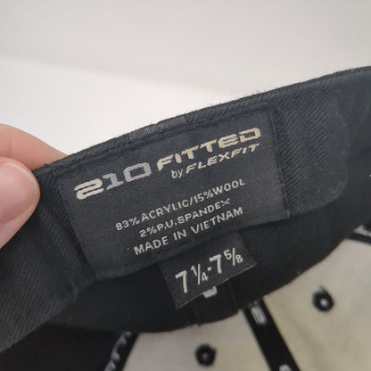 Colorado Winter Park 210 Fitted Baseball Cap Black 7 5/8 Embroidered Flexfit