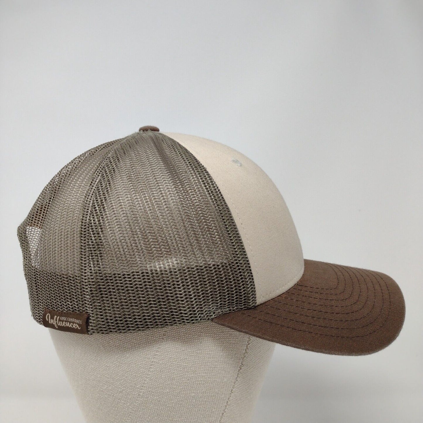 Clyde Companies Influencer Snapback Trucker Hat Multi M/L Mesh Back