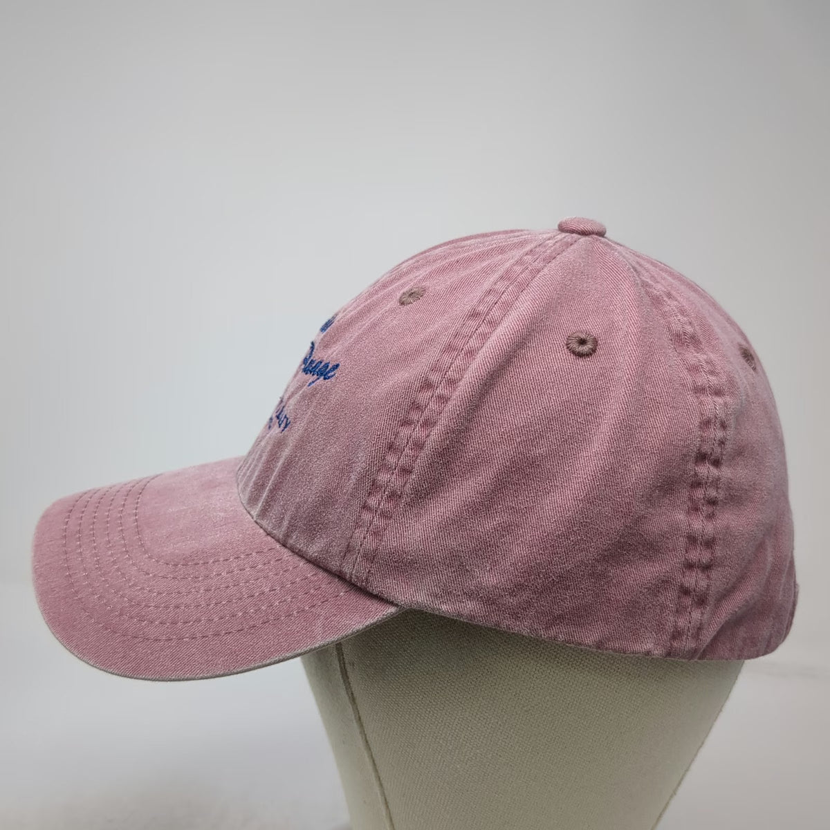 Port Authority Baseball Cap Red One Size Silver Creek Plunge Idaho Hat Cotton