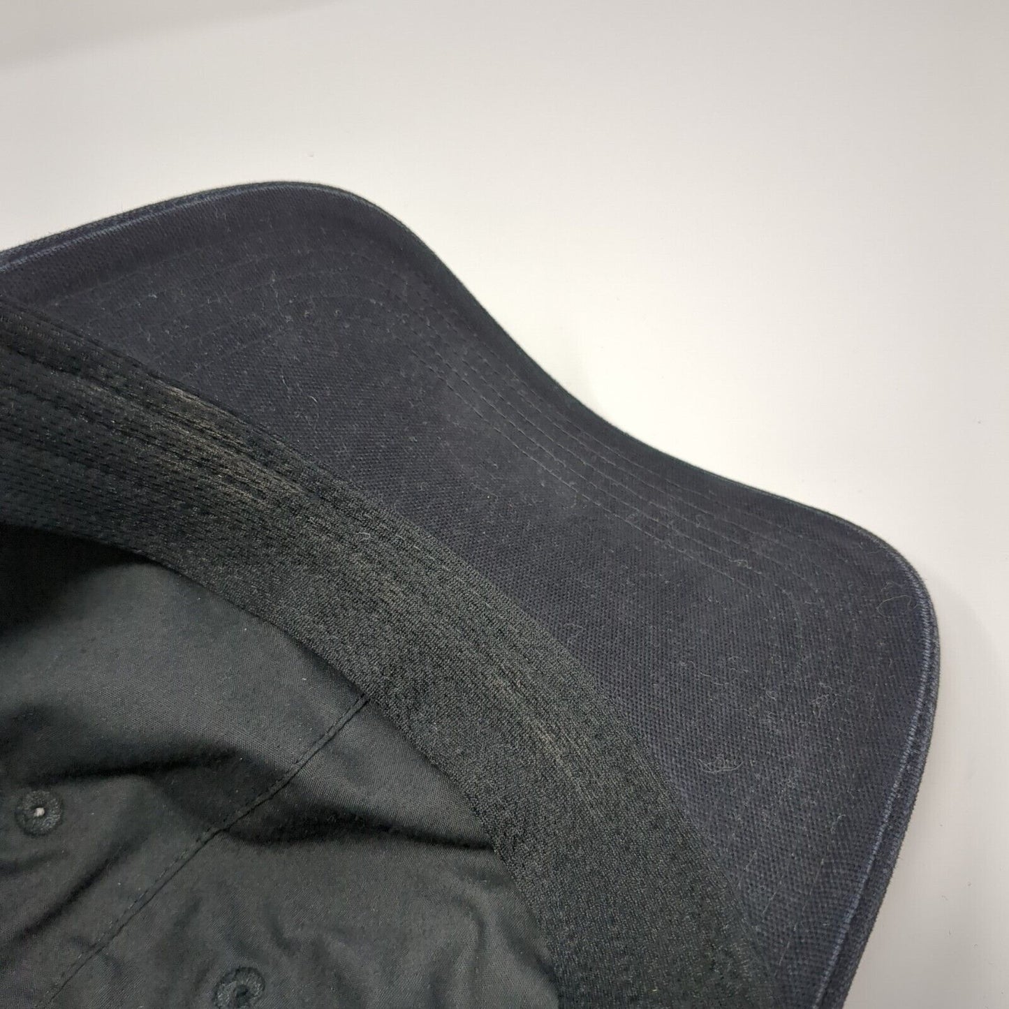 Carhartt Odessa Leather Patch Strapback Hat Black One Size 6 Panel
