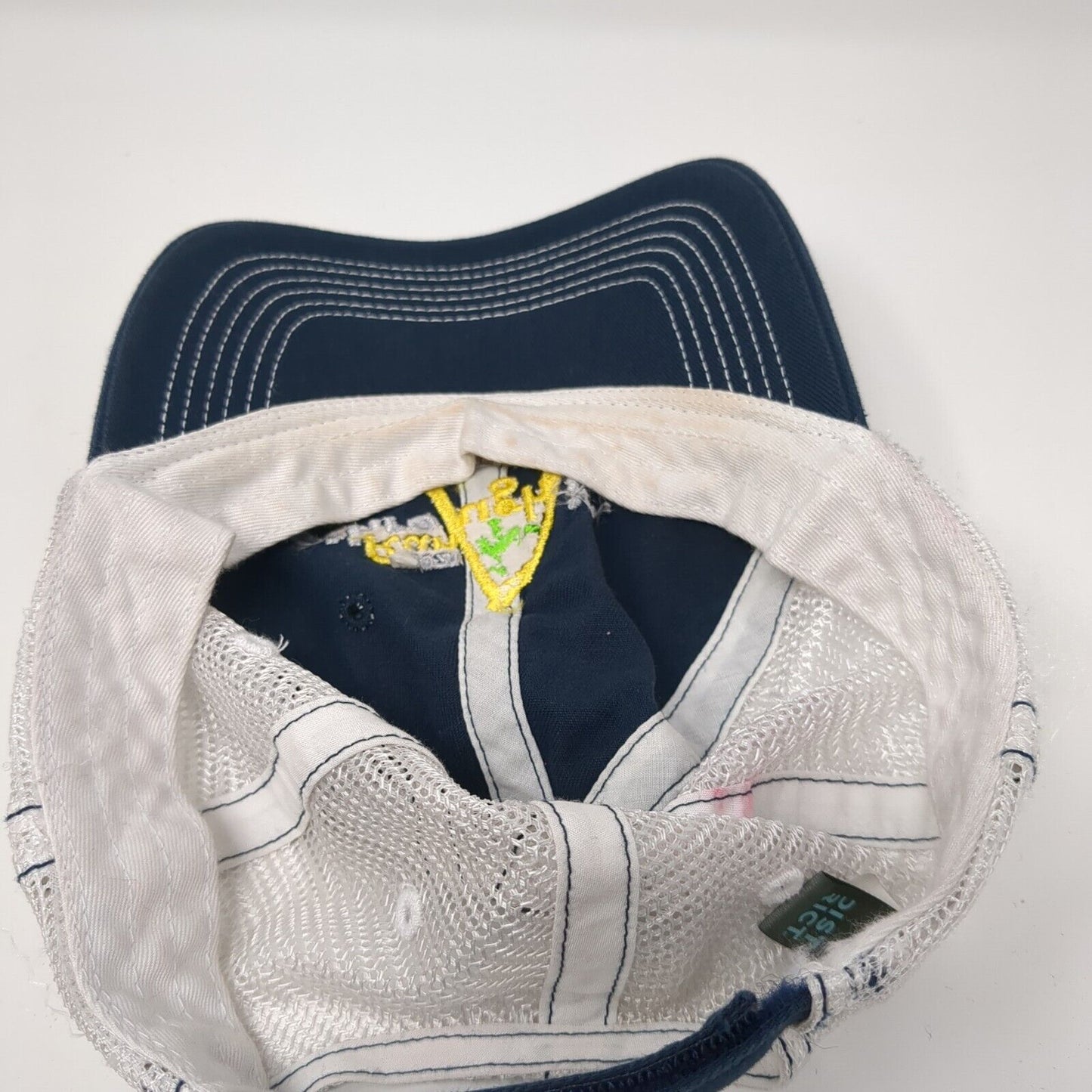 2021 Run Through It Strapback Trucker Hat Blue OSFA Race To Robie Creek