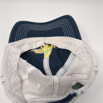 2021 Run Through It Strapback Trucker Hat Blue OSFA Race To Robie Creek