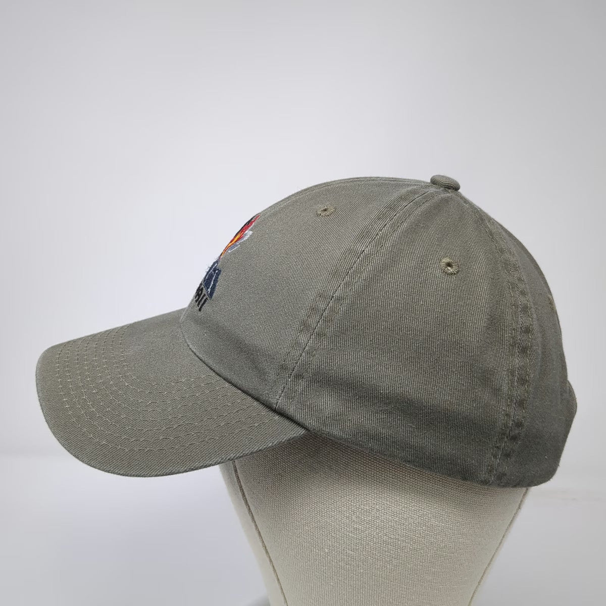 Blue 84 Baseball Cap Green One Size Hawaii Volcano Embroidered Adjustable Hat
