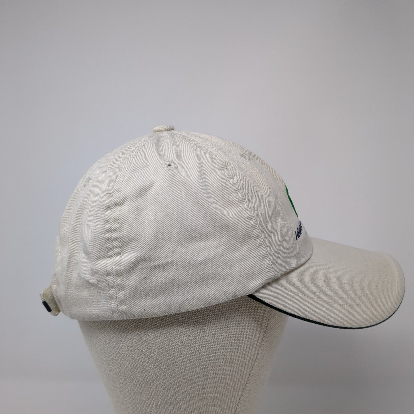 Idaho Falls Power Strapback Hat Tan OS Adjustable Embroidered Port Authority
