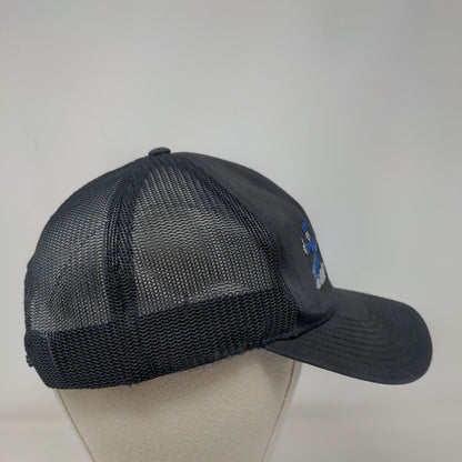 Joe Blows Insulation Snapback Mesh Back Trucker Hat Black One Size