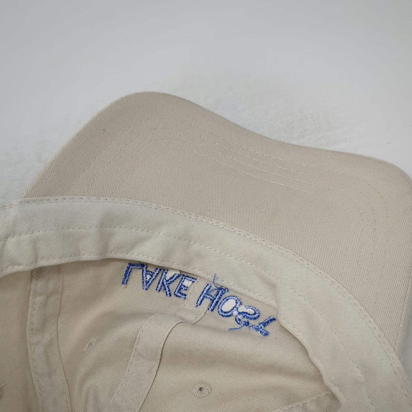 NH Lakes Association Lake Host Baseball Cap Beige One Size Adjustable Cotton Hat