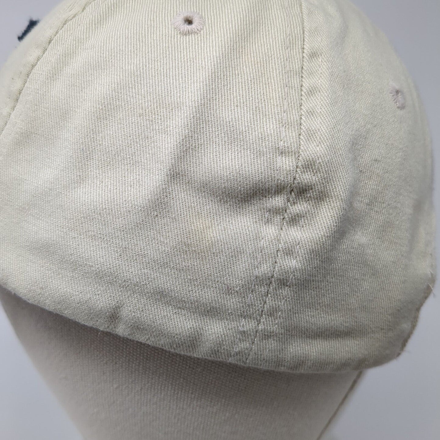 SF San Francisco Slideback Hat Tan OSFA Adjustable Embroidered 6 Panel