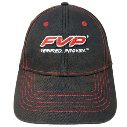 KC Caps Baseball Cap Black One Size FVP Verified Proven Contrast Stitching Hat