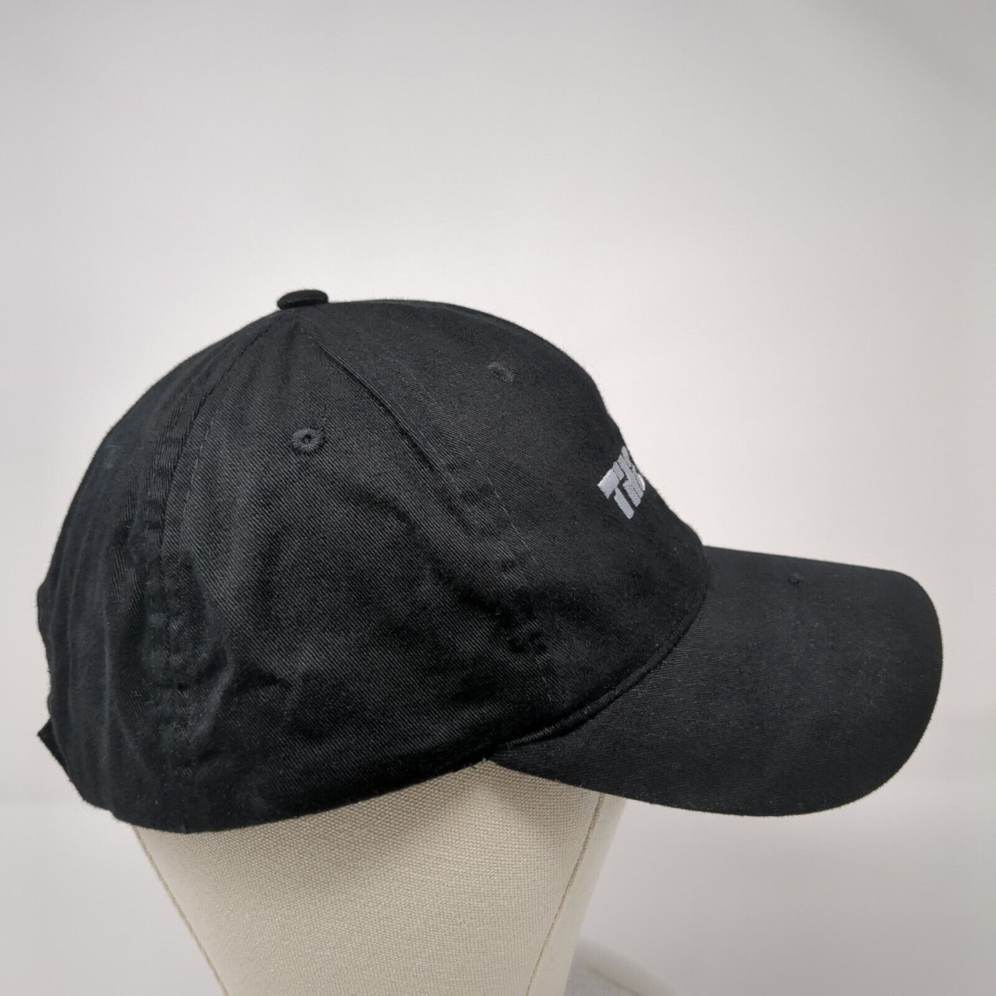 HBO The Wire TV Show Strapback Hat Black OSFA Embroidered Logo