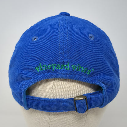Vineyard Vines Slideback Baseball Cap Blue One Size Adjustable Embroidered