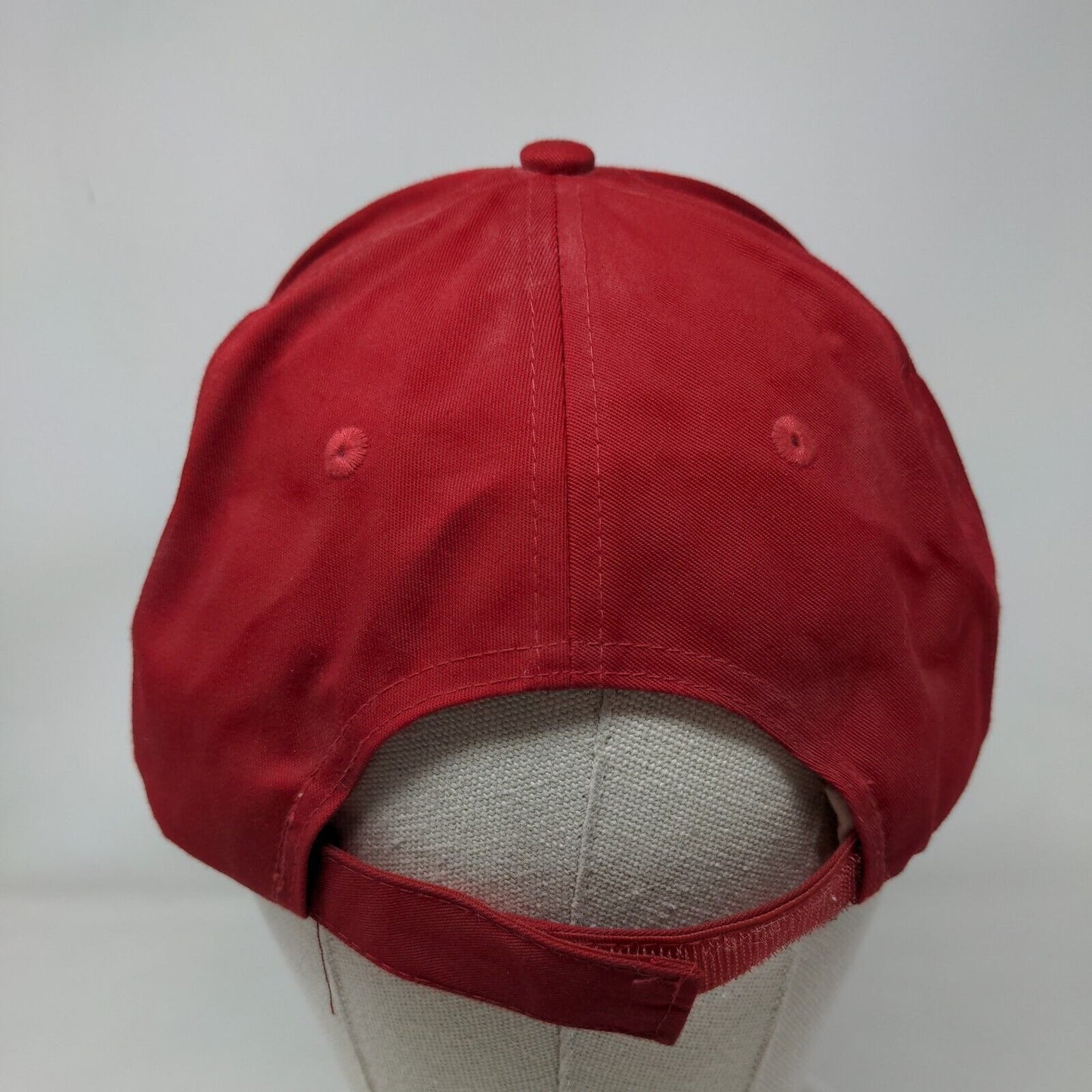 MLB Strapback Hat Red St Louis Cardinals OSFM Embroidered Logo Adjustable