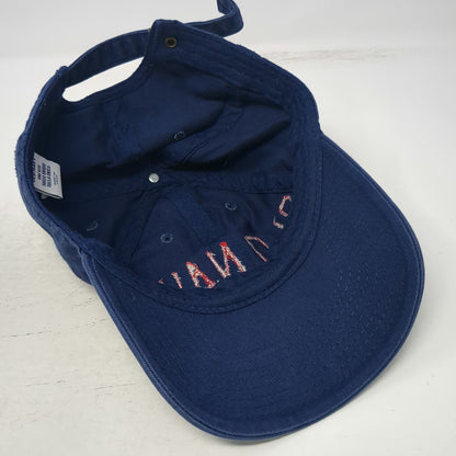 Old Navy Baseball Cap Blue One Size EST 94 Embroidered Cotton Slideback Hat