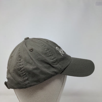 Rosearden Rentals Slideback Hat Brown One Size Embroidered Adjustable