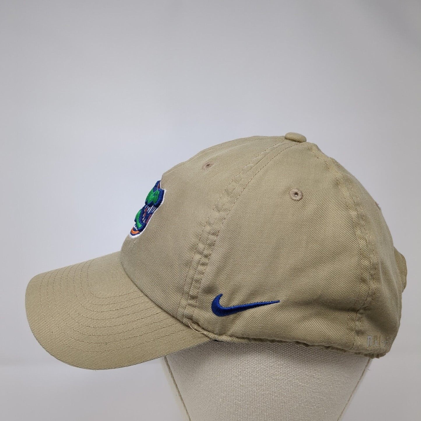 Florida Gators Slideback Hat Tan OSFA Embroidered Logo 100% Polyester