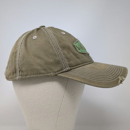 San Diego Zoo Baseball Cap Brown One Size Patch Adjustable Slideback Hat