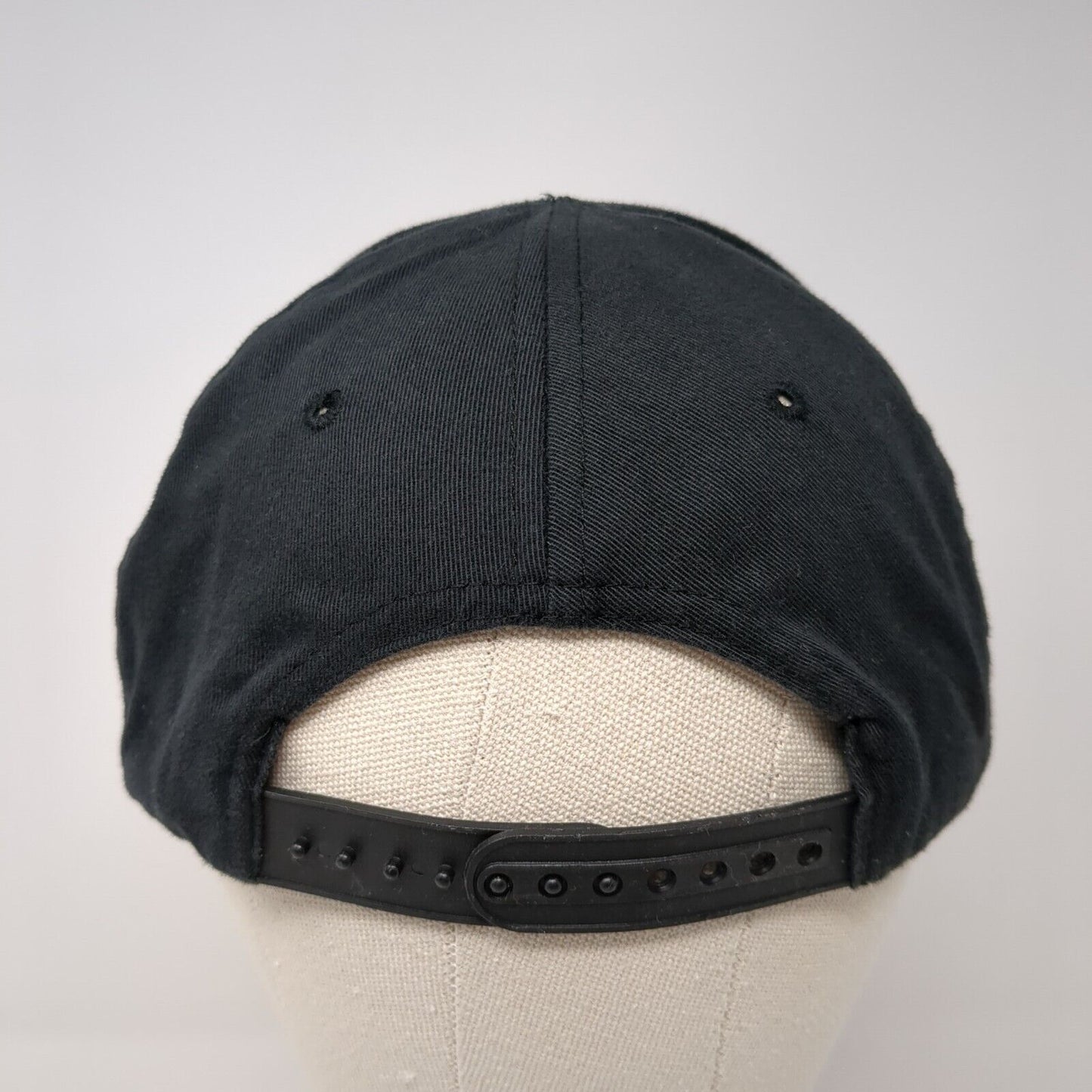 Space Jam Snapback Hat Black One Size Adjustable Embroidered 6 Panel