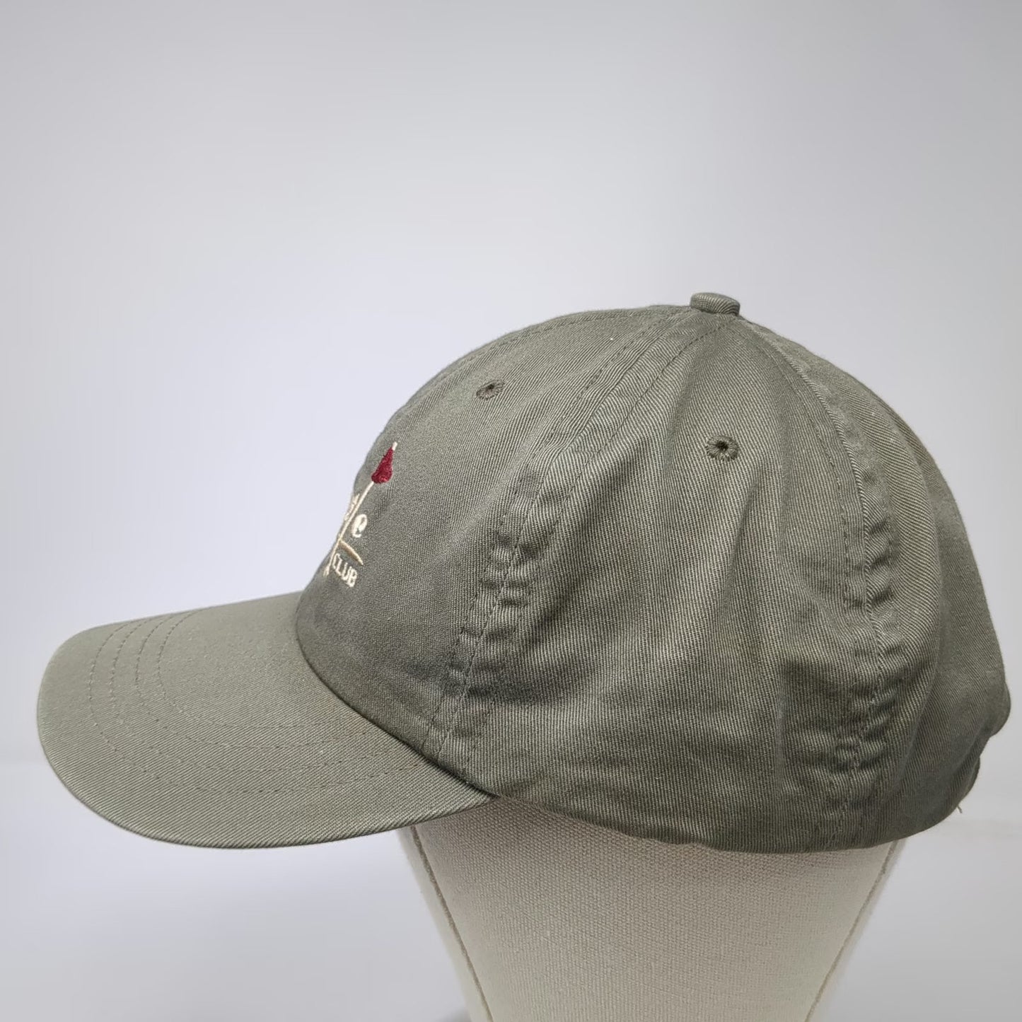 Imperial Baseball Cap Green One Size Atlantic Country Club Golf Hat Made in USA