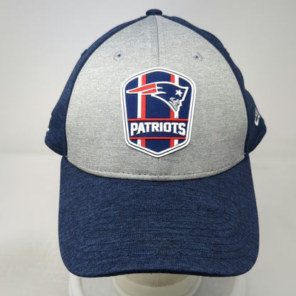 New England Patriots NFL New Era Cap Hat Blue XL 39THIRTY Stretch Fit Logo Patch