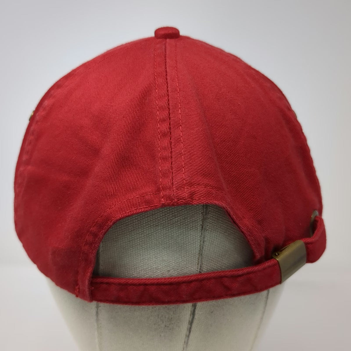 Anvil Baseball Cap Red One Size Slideback 2005 World Series Babe Ruth NY Hat