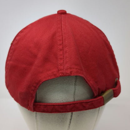 Anvil Baseball Cap Red One Size Slideback 2005 World Series Babe Ruth NY Hat
