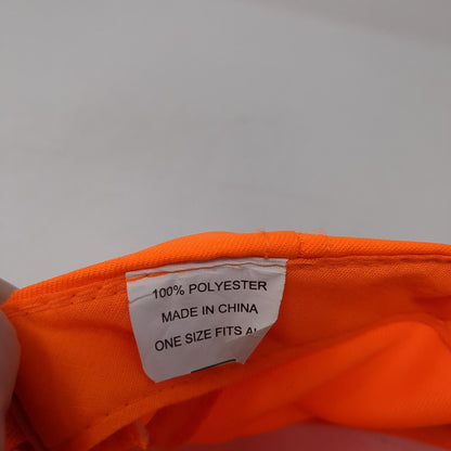 Paramount Outdoors Strapback Hat Orange OS Adjustable 6 Panel Blank Polyester