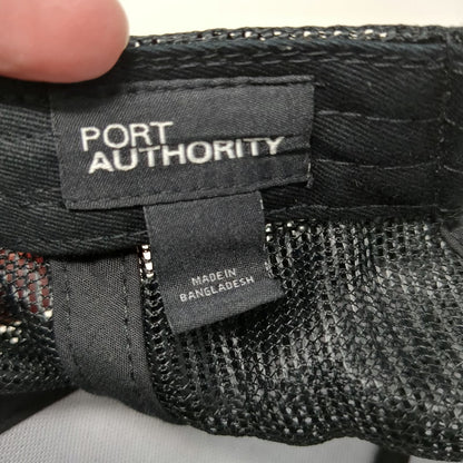 Port Authority Trucker Hat Gray One Size Camp Purple Pines Epilepsy Foundation