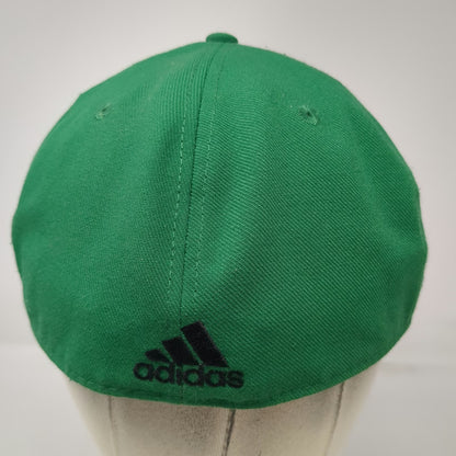 Adidas Snapback Green Black OSFM Hat Dallas Stars NHL Hockey Logo Flat Brim