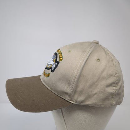 Just Another Crappie Day Strapback Hat Brown One Size Paramount Outdoors