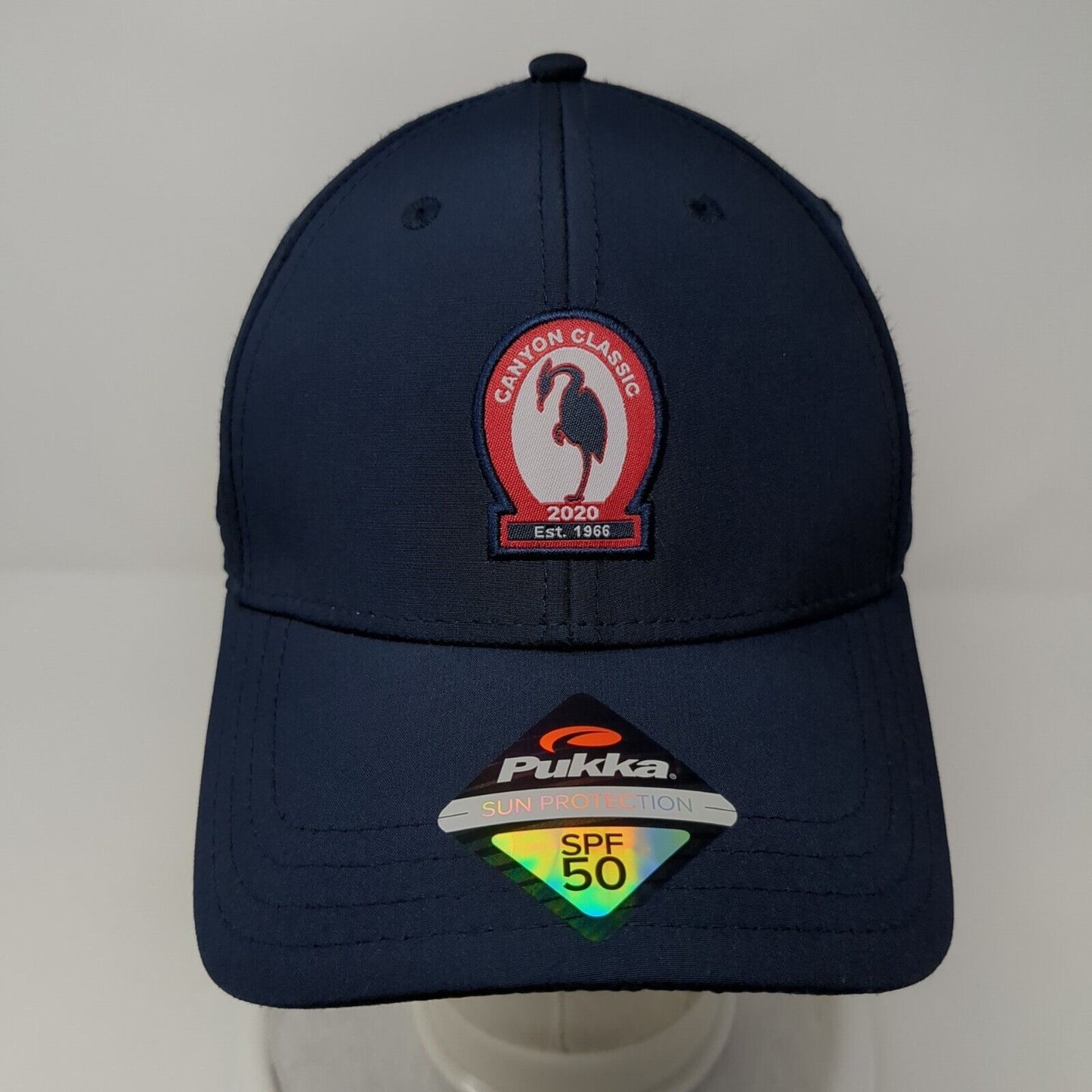 Canyon Classic 2020 Strapback Hat Blue One Size Sun Protection Pukka