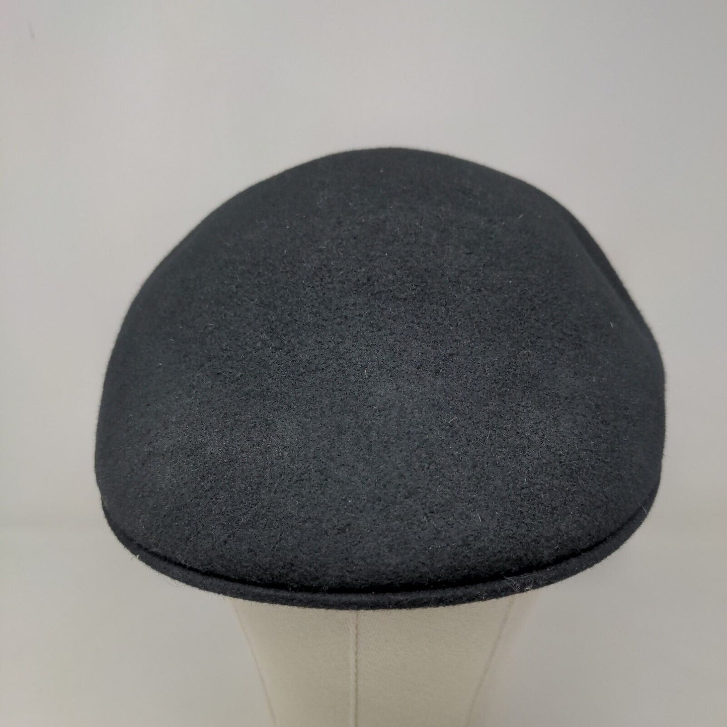 Unbranded Women's Cabbie Cap Hat Black Size L/XL 100% Wool Blank