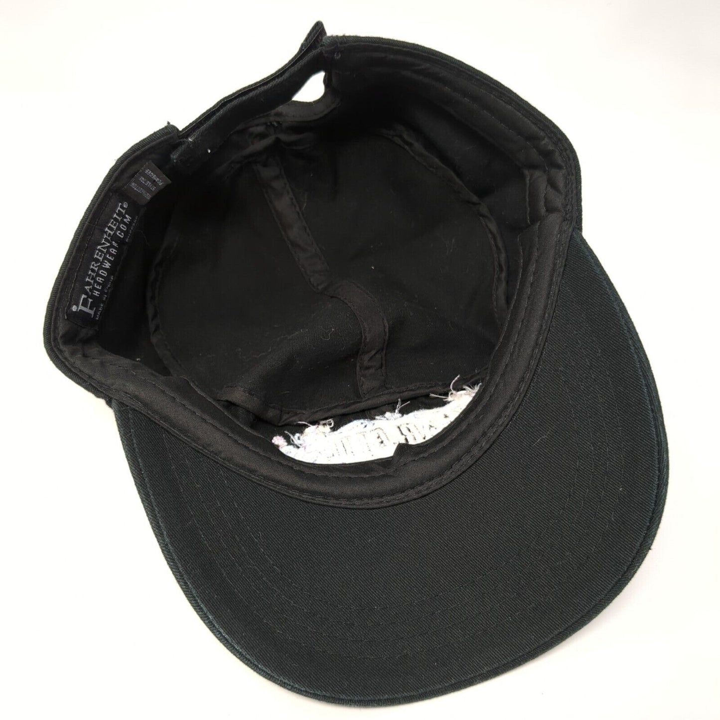 Charlotte North Carolina Strapback Cadet Army Hat Black One Size Solid