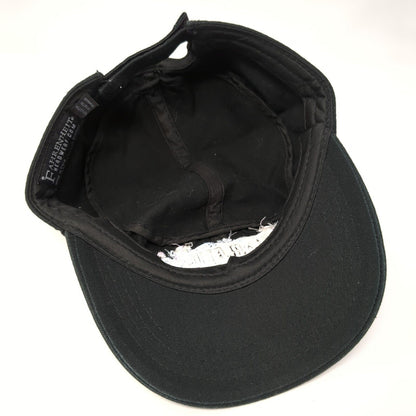 Charlotte North Carolina Strapback Cadet Army Hat Black One Size Solid