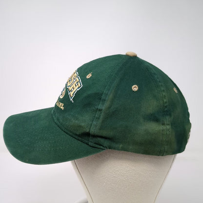 Zephyr Notre Dame Irish Snapback Hat Green One Size Embroidered Shamrock College