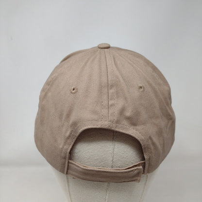 Sun Mechanical Strapback Hat Tan One Size Adjustable 6 Panel Cap America