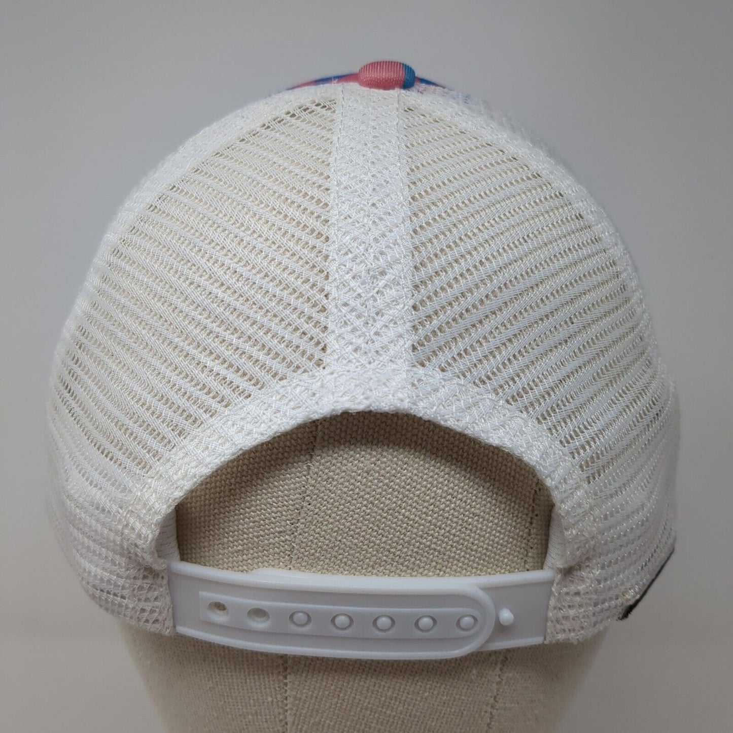 Huk Snapback Trucker Hat Multicolor One Size Adjustable Mesh Back Polyester