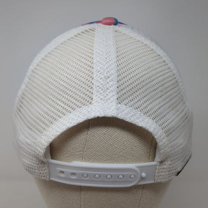 Huk Snapback Trucker Hat Multicolor One Size Adjustable Mesh Back Polyester