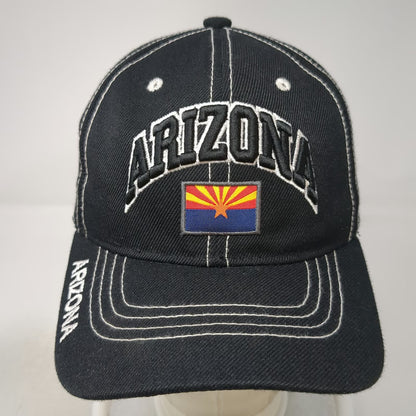 Big Bear Baseball Cap Black One Size Arizona State Flag Contrast Stitching Hat