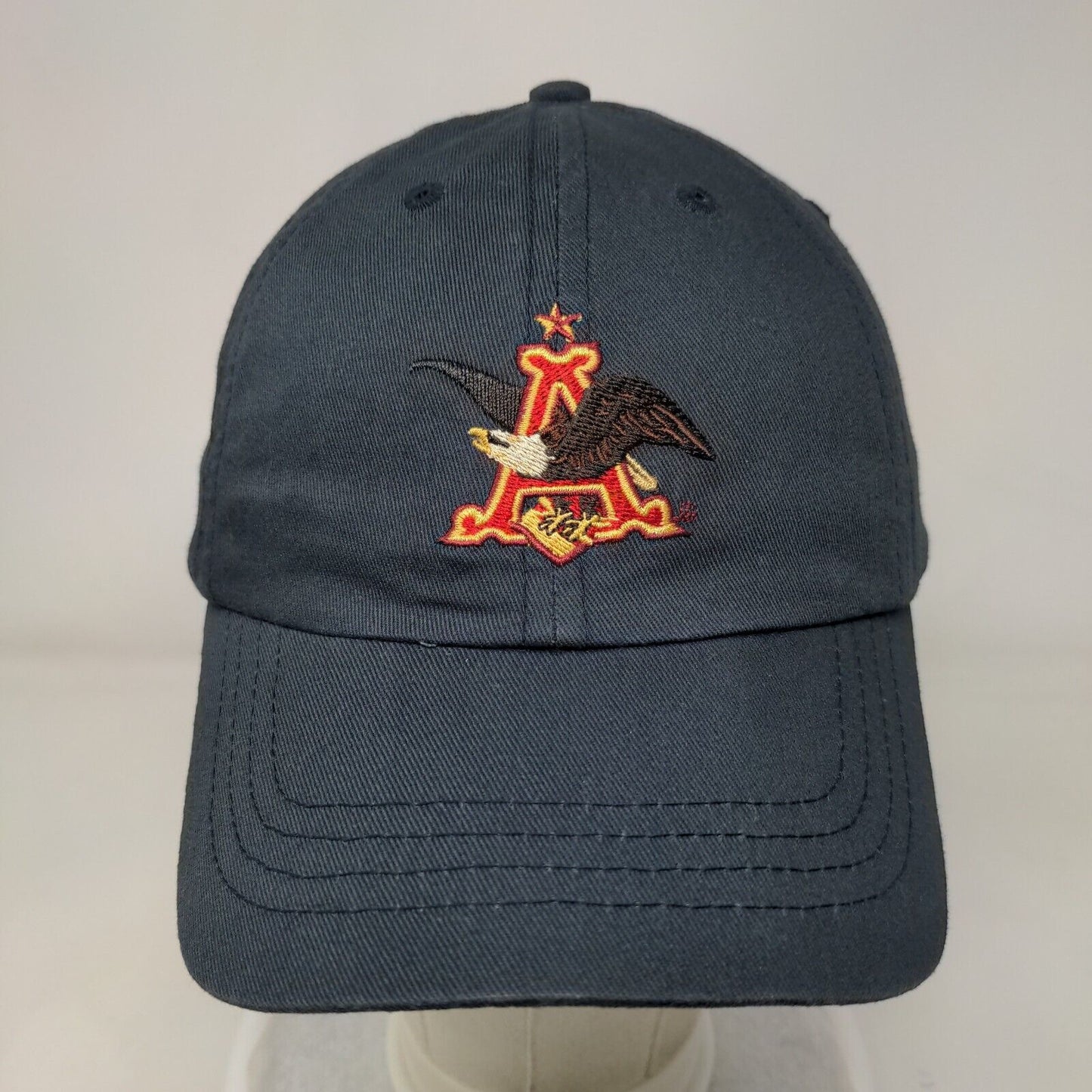 Jacksonville Brewery Tour Strapback Hat Blue OSFA Adjustable Anheuser-Busch