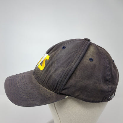MYS Fitted Hat Blue 7 3/8-8 Stretch Solid Embroidered Pacific Headwear