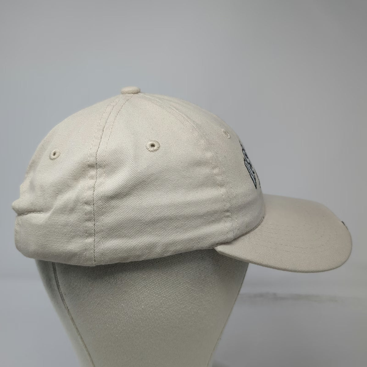 Graffiti Baseball Cap Beige One Size Slideback Cotton Ash Grove Est 1882 Hat