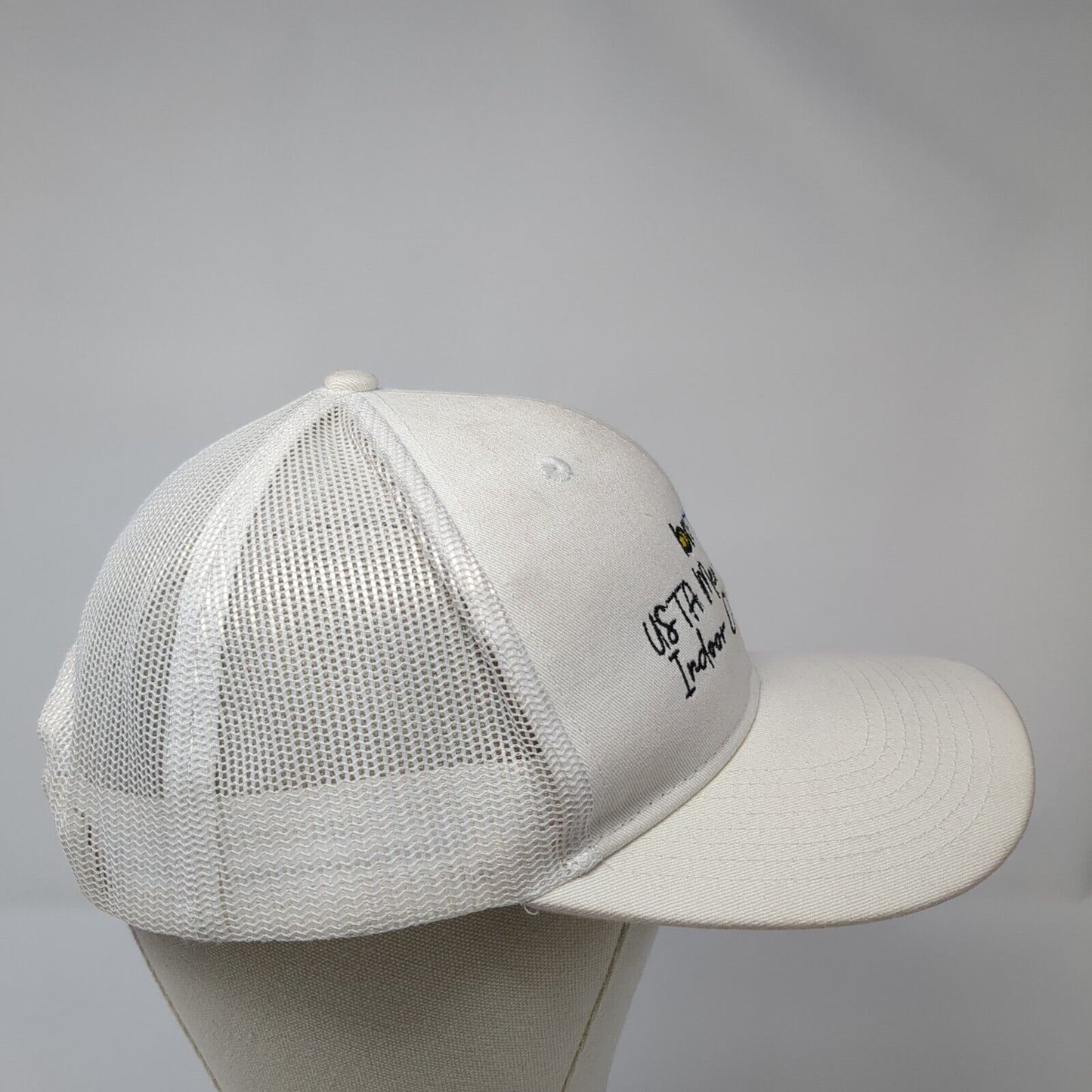 BRSC Indoor Championships Snapback Trucker Hat White One Size 6 Panel