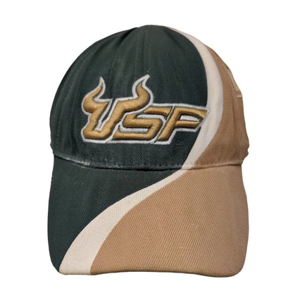 USF Bulls Fitted Hat Embroidered Logo Side Hit Multicolor NCAA Top of the World