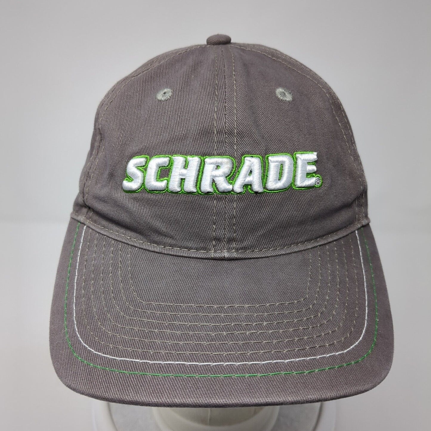 Schrade Slideback Hat Gray One Size Adjustable Embroidered 6 Panel