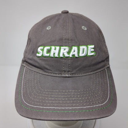 Schrade Slideback Hat Gray One Size Adjustable Embroidered 6 Panel