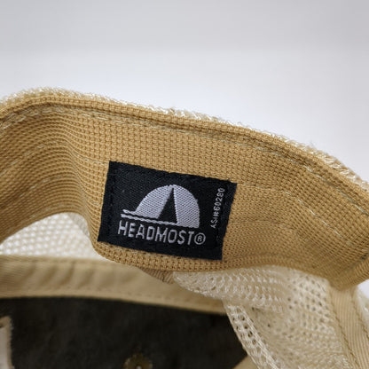 IWAEC Snapback Trucker Hat Gray OS Adjustable Embroidered Mesh Back Headmost