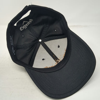 Callaway Baseball Cap Black One Size Woodford Reserve Strapback Golf Hat Mesh