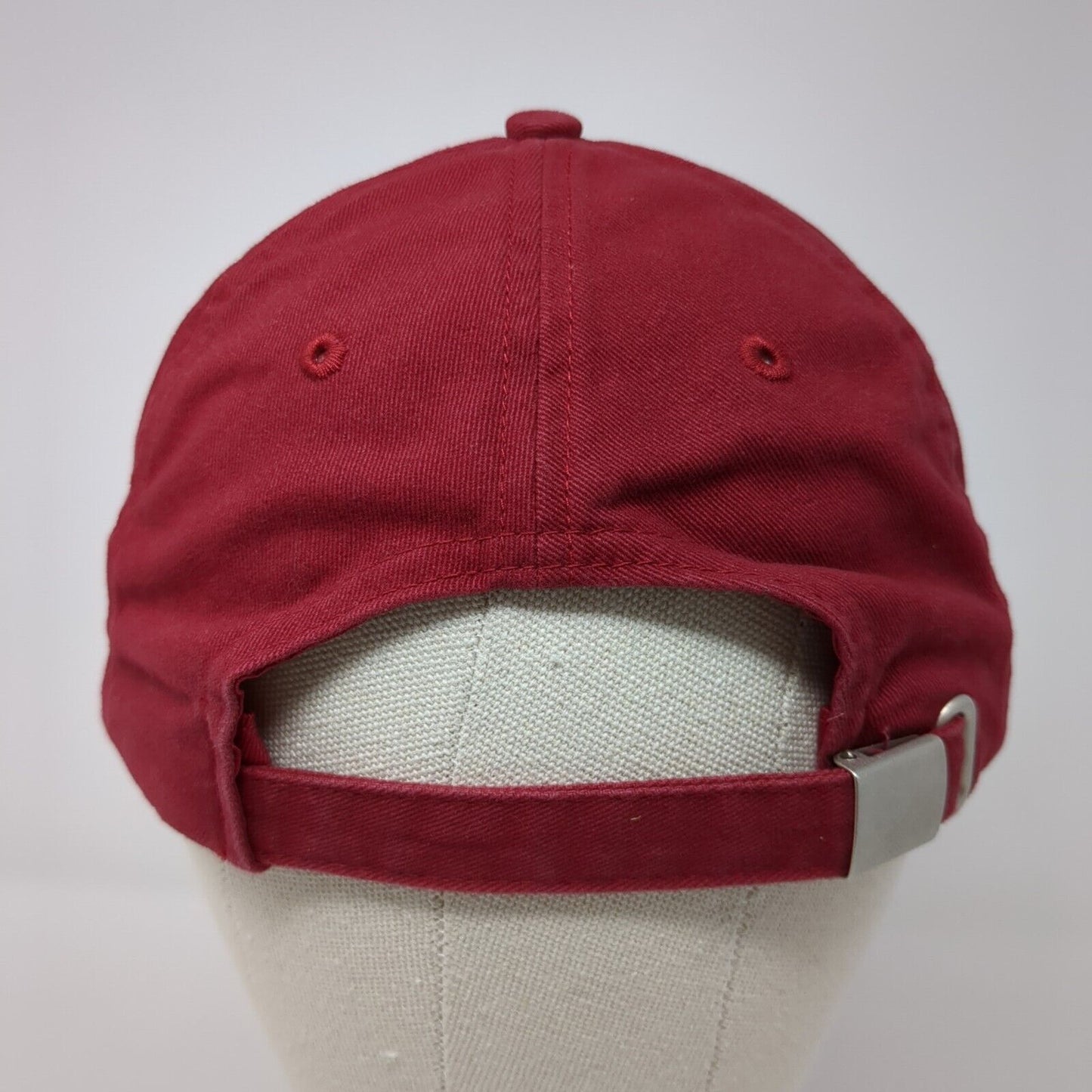 Grandpa #One Slideback Hat Red One Size Adjustable Embroidered 6 Panel